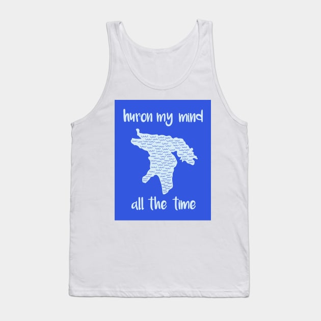 Lake Huron Tank Top by fiberandgloss